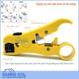 Dụng cụ cắt tách tuốt vỏ cáp đa năng (dao cắt cáp đồng trục, điện thoại, cáp mạng)