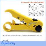 Dụng cụ cắt tách tuốt vỏ cáp đa năng (dao cắt cáp đồng trục, điện thoại, cáp mạng)