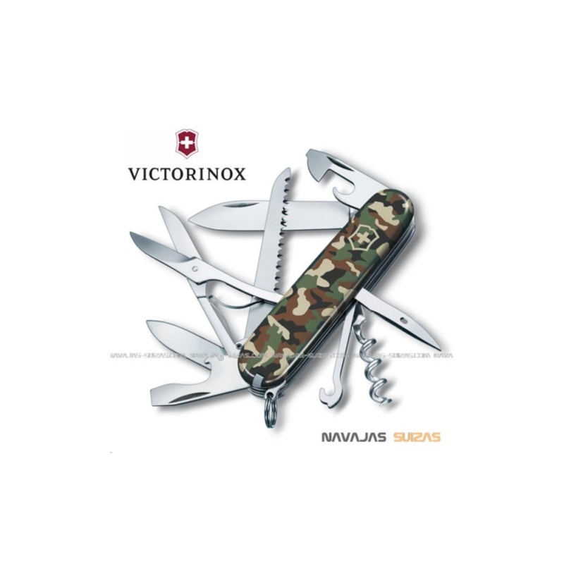 Dụng cụ đa năng Victorinox - 91mm - Huntsman Camo (Rằn ri)
