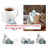 dụng cụ hình người ngâm trà uống