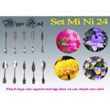 Dụng Cụ Làm Rau Cau 3D Ngọc Huệ 12 Món Inox 304 Chính Hãng Bộ 24 Mini