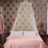 Effective Mosquito Net Double King Size White Bed Canopy Full Covearge - intl