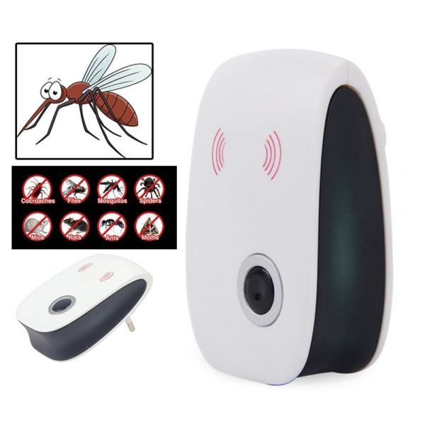 Electronic Ultrasonic Anti Pest Bug Mosquito Cockroach Mouse Killer Repeller - intl