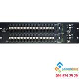 Equalizer Ashly GQX 3102 có hai kênh 1/3 quãng tám EQ