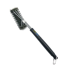 THỜI ĐẠI 18 inch Dây Thép không gỉ Lông Chắc Chắc Nướng Cọ Vệ Sinh Có Tay Cầm-quốc tế