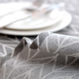 Phong Cách châu âu Cotton Khăn Trải Bàn Thanh Lịch Bàn Vải Có Thể Giặt Dinning Khăn Trải Bàn Bàn Có cho Tiệc Cưới Nhà Dệt 140X140 cm-quốc tế