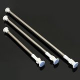 Extendable Stainless Steel Adjustable Tension Door Bathroom Shower Curtain Rod 90-160cm - intl