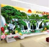 Tranh thêu chữ thập Phong cảnh monalisa FJ0724-Siêu thị tranh thêu