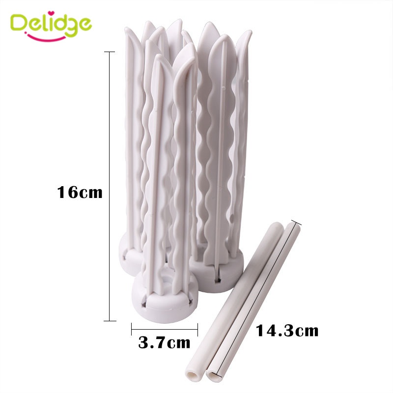 Flower Drying Rack Stand Cake Decorating Sugarcraft Fondant Detachable Gum Paste Flower Rack Practical Baking Tools - intl