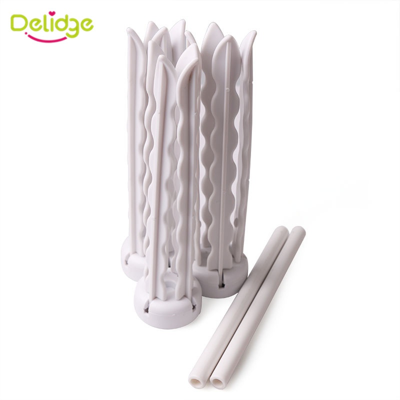 Flower Drying Rack Stand Cake Decorating Sugarcraft Fondant Detachable Gum Paste Flower Rack Practical Baking Tools - intl