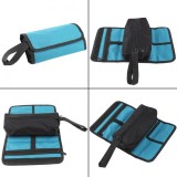 epayst Foldable Professional Electricians Tool Storage Holder Roll Bag Convenient Organizer