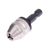 For 1/4\" Keyless Drill Bit Chuck Hex Shank Adapter Converter
0.3mm-3mm - intl