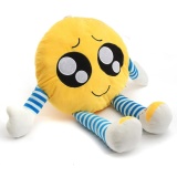 Funny Expression Stuffed Plush Pillow Backrest Plush Chair Cushion Toys Doll Pitiful - intl