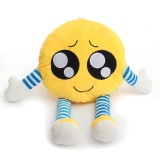 Funny Expression Stuffed Plush Pillow Backrest Plush Chair Cushion Toys Doll Pitiful - intl