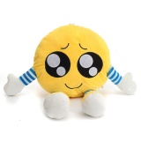 Funny Expression Stuffed Plush Pillow Backrest Plush Chair Cushion Toys Doll Pitiful - intl