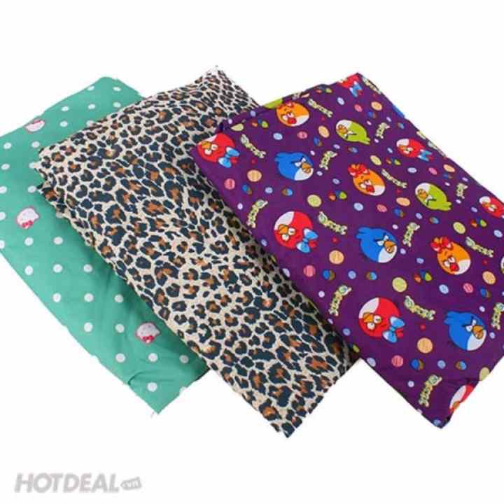 Ga chống thấm họa tiết cotton hoa 1m6x2m