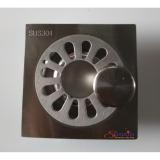 Ga thoát sàn Sunzin, chất liệu inox 304, có đầu lắp ống thoát máy giặt