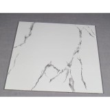 Gạch  ốp lát -đá bóng kiếng toàn phần -porcelain  Marble white calacatta(600x600mm)