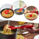 GETEK 10 Pcs Kitchen Utensil Set Silicone Spoon Baking Cooking&Baking Tools Non-Stick