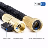 GETEK 3 Times Telescopic Pipe / Garden Water Pipe / Rubber Hose / For Garden Irrigation Watering 100FT - intl