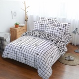 GETEK Duvet Cover with Pillow Case Quilt Cover Bedding Set Size:Double Quilt Cover