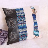 GETEK Geometric Suede Pillow Case 45cm*45cm