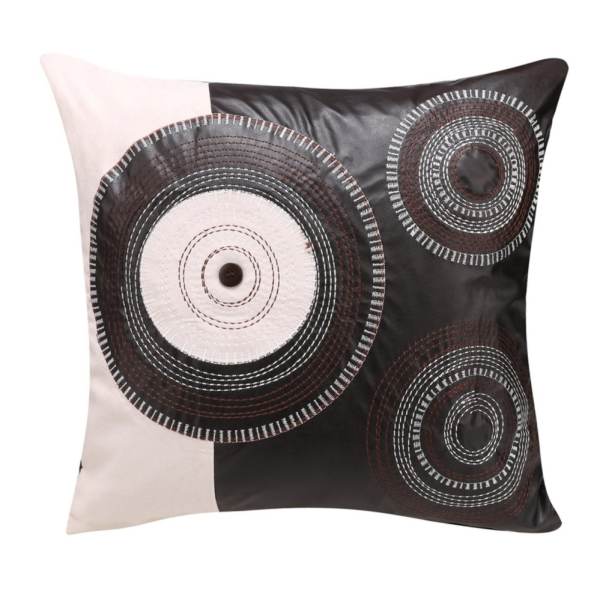 GETEK Round Pattern Square Pillow Case 45cm*45cm