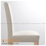 Ghế ăn bọc nệm HENRIKSDAL (Màu Off White)