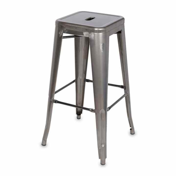 Ghế quầy bar Sitme TOLIX H76 40 x 40 x 76 cm (Xám chì)