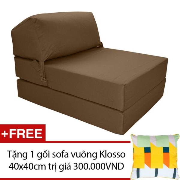 Ghế sofa kiêm nệm đa năng Klosso S1 + Tặng 1 gối sofa vuông Klosso 40x40cm màu sắc ngẫu nhiên