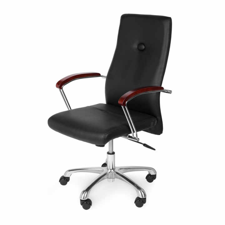 Ghế văn phòng chân xoay lưng cao ATWORK MC20103-U1 (Đen)