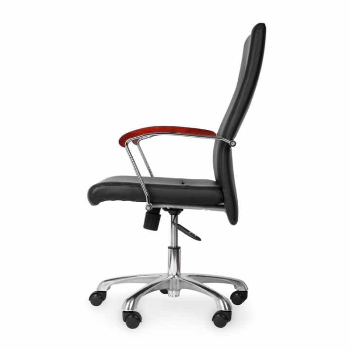 Ghế văn phòng chân xoay lưng cao ATWORK MC20103-U1 (Đen)
