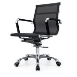 Ghế văn phòng lưới lưng trung ATWORK MC20130-M1 (Đen)