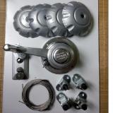 Bát đỡ treo thanh phơi quần áo, thanh treo rèm, lắp trên trần, trên tường, Kích thước dài 15cm, 20cm, 25cm, 30cm, 40cm