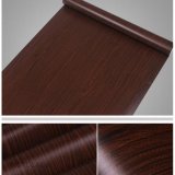 Giấy dán tường vân gỗ nâu BINBIN DTL47 ( 10m x 0.6m)