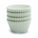 GIẤY LÓT BÁNH MUFFIN, CUPCAKE GIẤY MÀU TRẮNG SỐ 10-500 CÁI