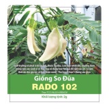 Hạt giống bông so đũa rado 102 - gói 2g - dễ trồng, trồng được quanh năm, sinh trưởng khỏe vtnn nông điền trang