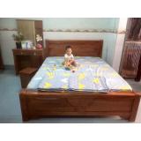 giường gỗ tự nhiên 1,6m x 2m