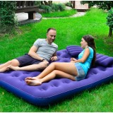 Giường hơi cao cấp Bestway 1.9x1.37m (Xanh)(Tặng kèm máy bơm hơi)..