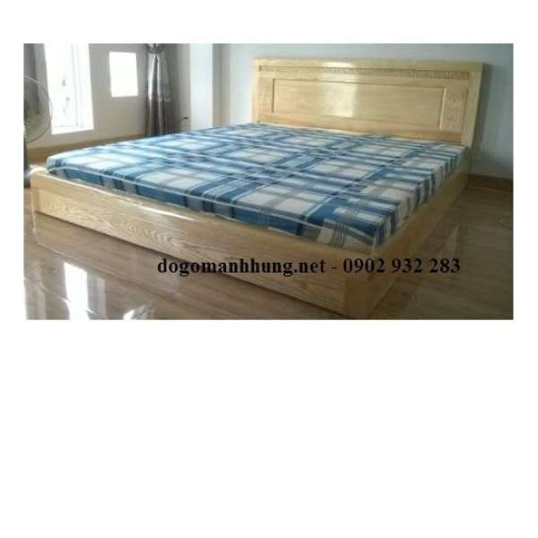 Giường ngủ kiểu nhật sát đất gỗ sồi tự nhiên