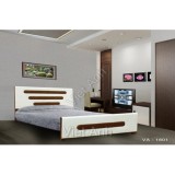 Giường  sắt hộp kiểu gỗ