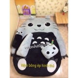 Giường thú bông Cao Cấp Nhật Bản có Chăn Bụng Totoro Vao Nha Toi BA0026