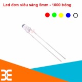 Gói 1000 Bóng Led Siêu Sáng 5mm - Trắng