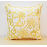 Gối Damask Design With Diamond Pattern Embroidery Pillow Cover