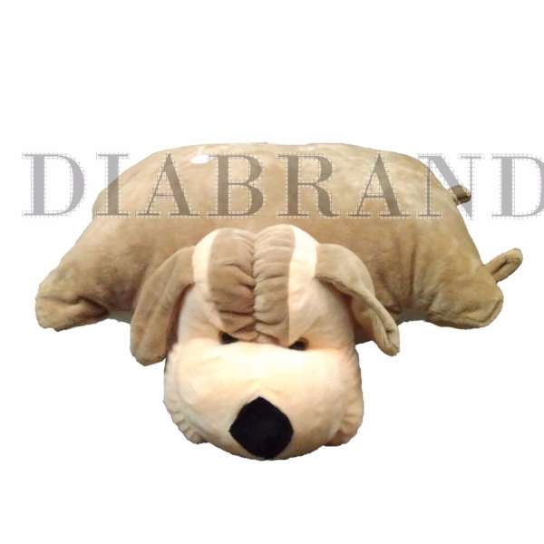 Gối đi xe bảo vệ đầu cho bé hình chó con màu nâu ngộ nghĩnh-GXPN02 (nhà bán hàng Diabrand)