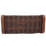 Gối gỗ Trắc hạt hình quả trám cao cấp