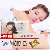 Gối nằm LIÊN Á cao su non OVAL(35 x 50 x 11 cm) ONESHOP247