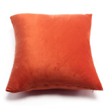 Gối trang trí Soft Decor 40 Orange Velvet 40x40x15cm (Cam)