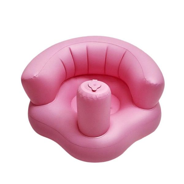 GOOD Funny Design Inflatable Baby Kid Children Sofa Widened Thickened Sofa Chair pink - intl