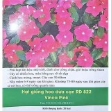 [HCM]Hạt giống Hoa Dừa Cạn Hồng  RaDo-822